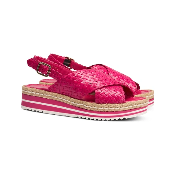 Designer Platform Sandals Multi-Angle Retouch