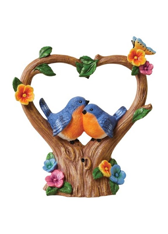 Clipping Path Sample - Handcrafted Ornament & Birds Cutout