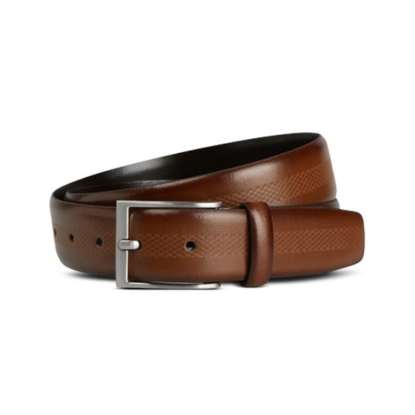 Leather Belt with Soft Contact Shadow
